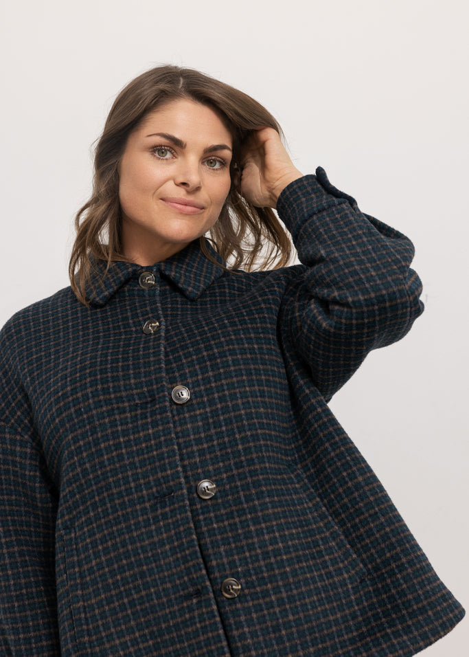 Odalyn W Jacket, Jacket - Checkered