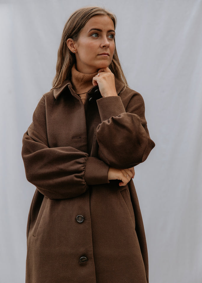 Orfeus W, Coat - Mocha