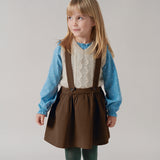 Takaia LS, Blouse - Clear Blue Dobby