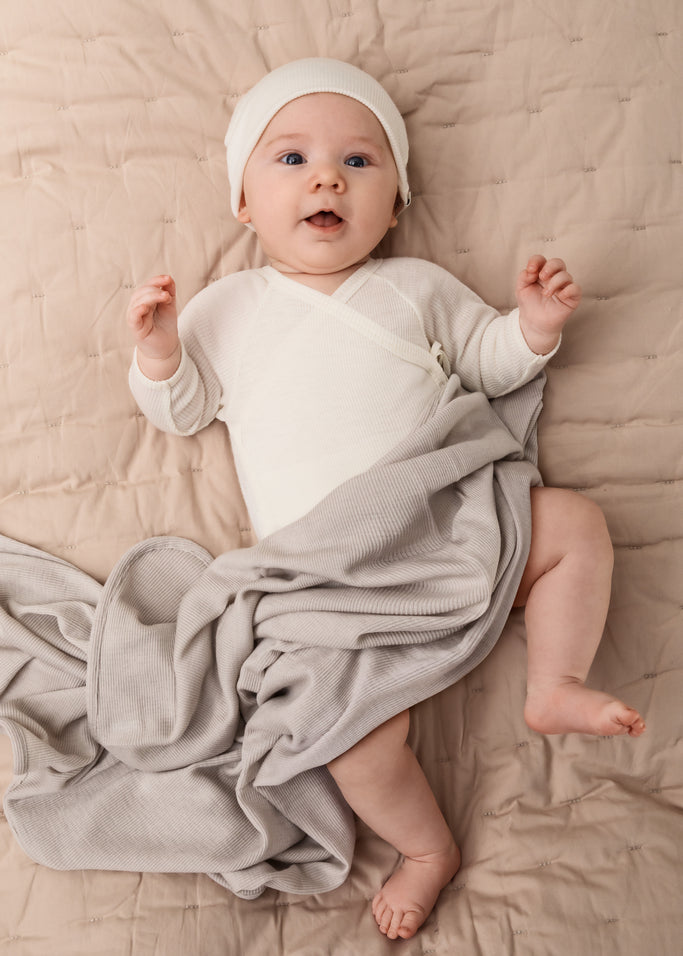 Aiko, Wool Rib Hat - Natural