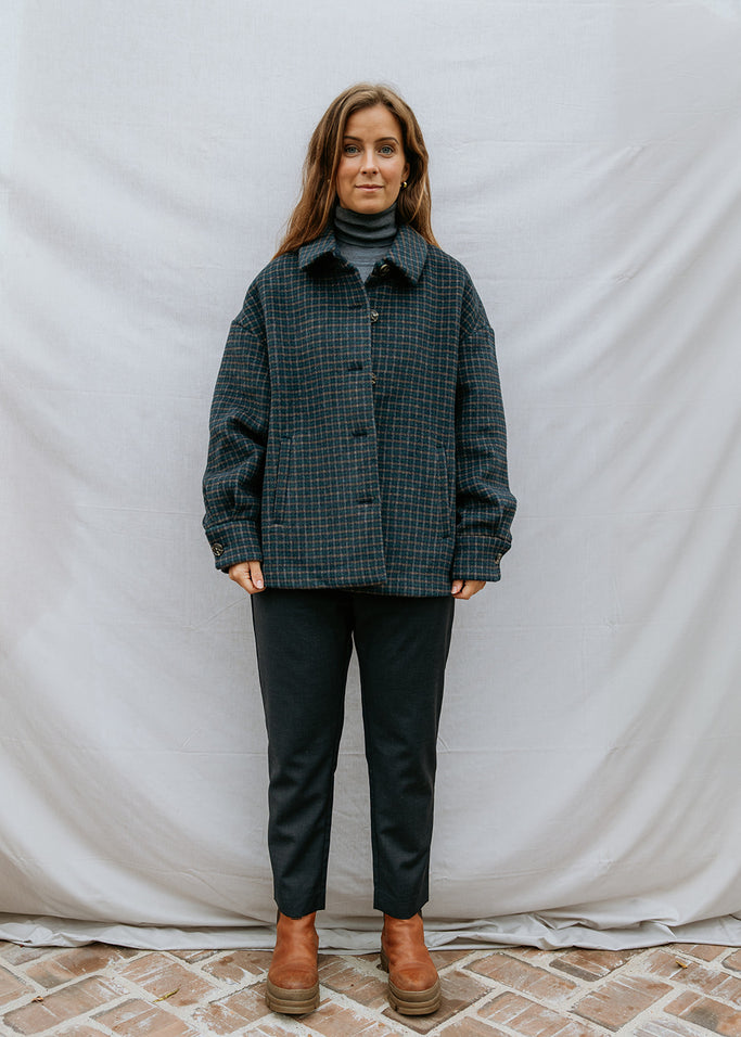 Odalyn W Jacket, Jacket - Checkered