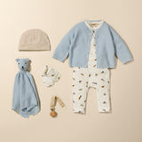Teddy Cloth, Cuddle Cloth - Cerulean Sky