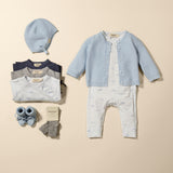Taki, Knit Cardigan - Cerulean Sky