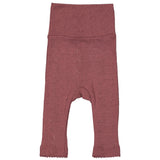 Piva, Wool Pointelle Pants - Berry Blend