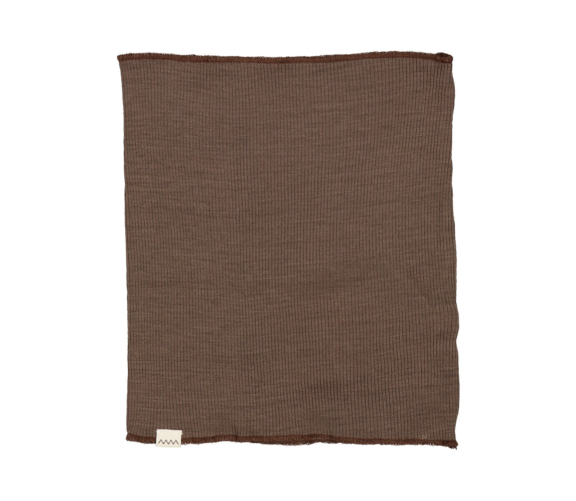 Buff, Uld Rib Halsedisse - Terre - MarMar Copenhagen