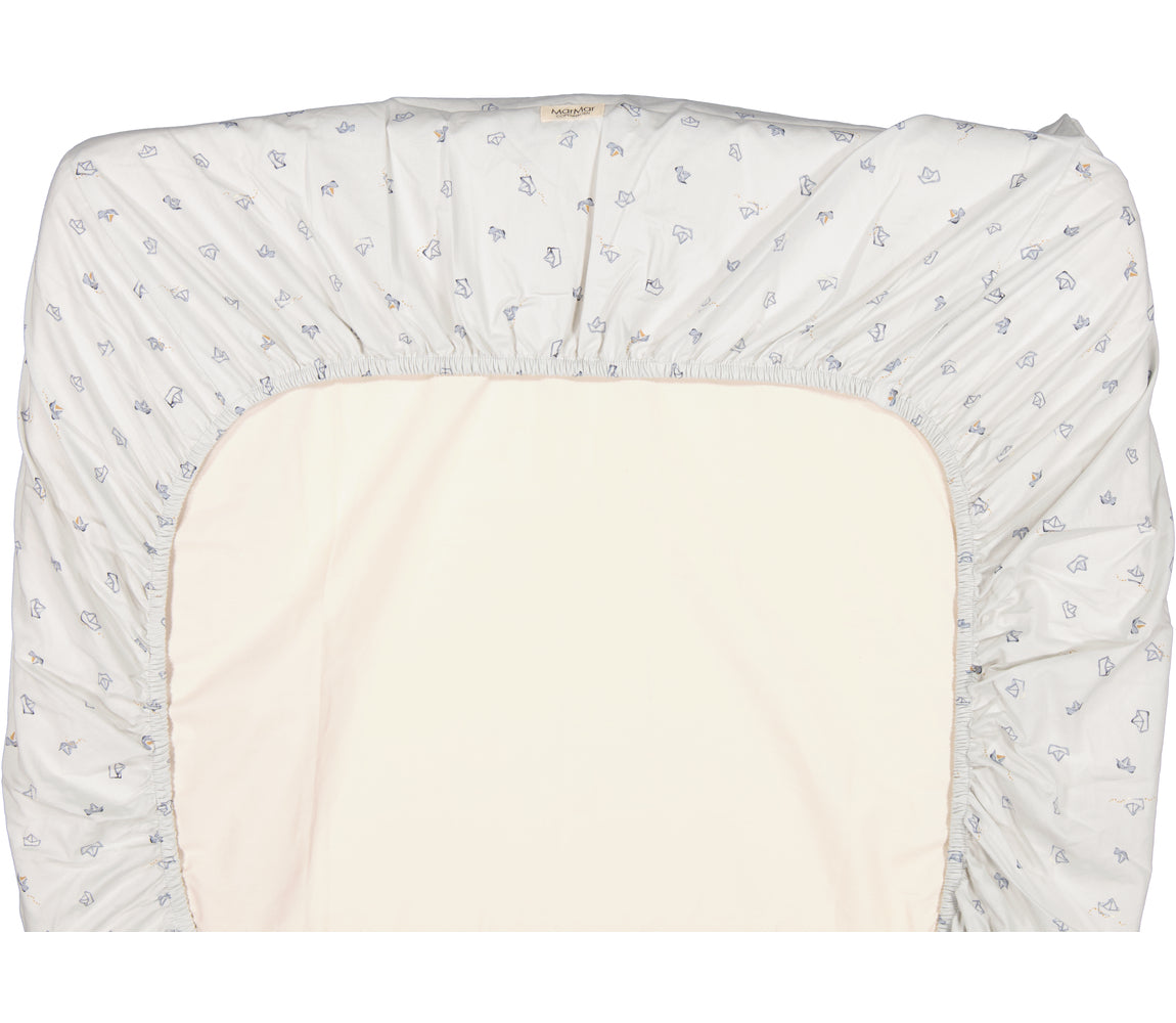 Fitted Sheet, Sheet - Paper Boats