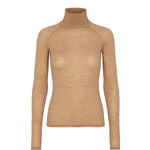 Trisha W, Bluse - Light Camel - MarMar Copenhagen