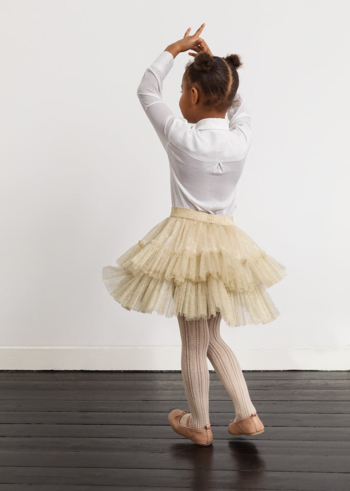 Dancer Tutu, Skirt - Gold - Marmar Copenhagen