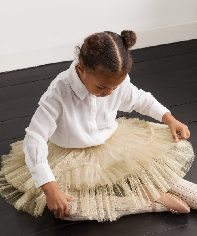 Dancer Tutu, Nederdel - Gold - MarMar Copenhagen