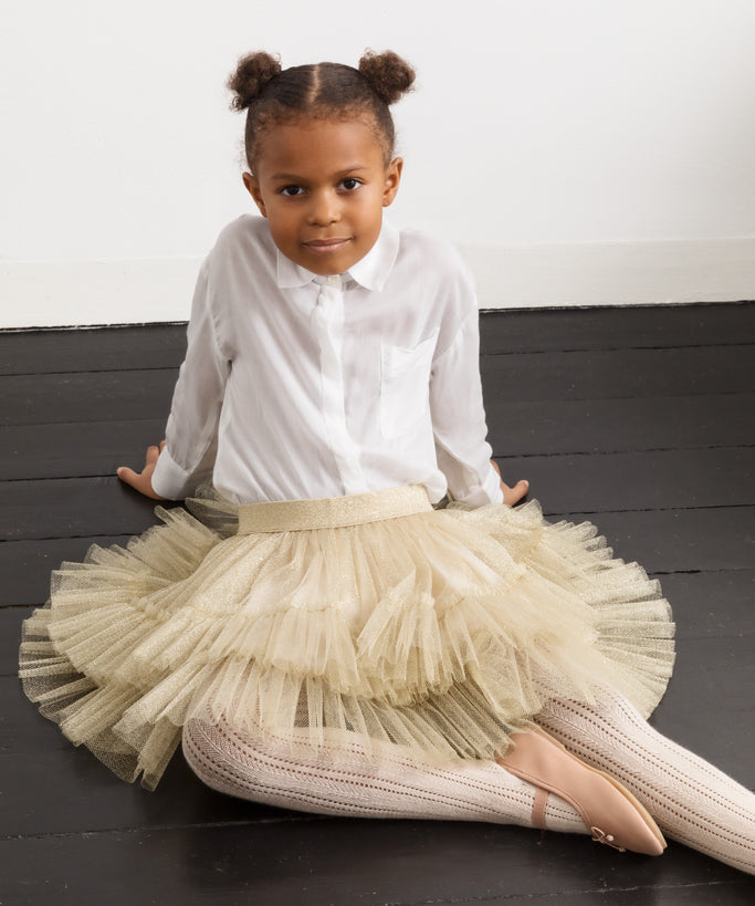Dancer Tutu, Nederdel - Gold - MarMar Copenhagen